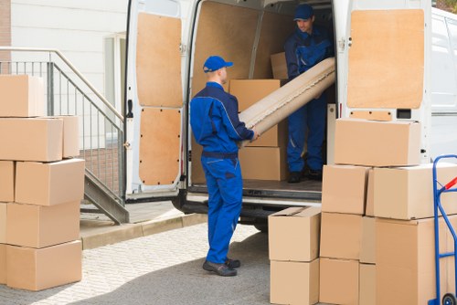 Moving truck service for a Barnes residential relocation