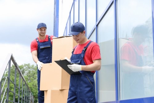Barnes house removals service with furniture loading and transport