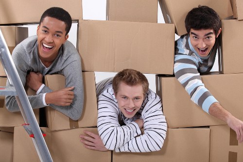 Careful packing and furniture handling for an office move in Barnes
