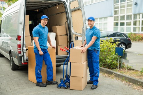 A moving truck suitable for residential and commercial removals in Barnes
