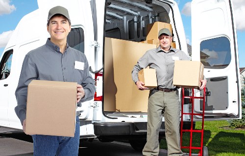 Unpacking service setting up a Barnes property