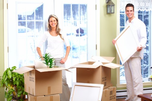 Barnes Removals staff managing secure transport of belongings